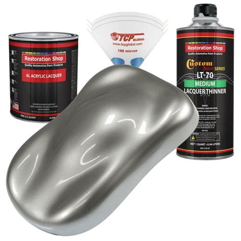 Restoration Shop Titanium Gray Metallic Acrylic Lacquer Auto Paint