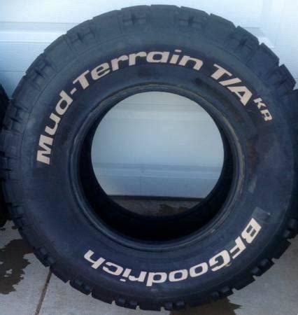 Bfgoodrich mud terrain tires 35/12.5/17 - for Sale in Rice Lake, Wisconsin Classified ...