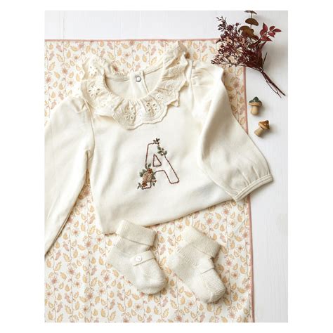 Broderies pour bébé livre broderie 20 cadeaux naissance Edisaxe