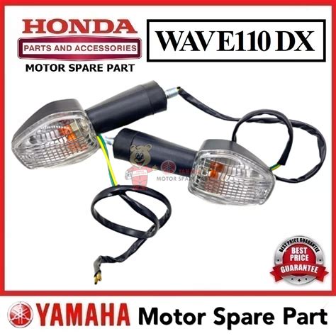 Honda Wave Dx Rear Signal Lamp Set Belakang Lampu Kiri Kanan