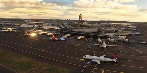 Feelthere Kbos Boston Logan International Airport Msfs Aerosoft Shop