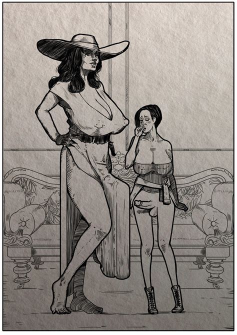 Dimitrescu And Jill By Grendidg Hentai Foundry