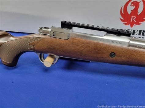 Ruger M77 Hawkeye LEFT HAND 450 Bushmaster Stainless Walnut Model 77