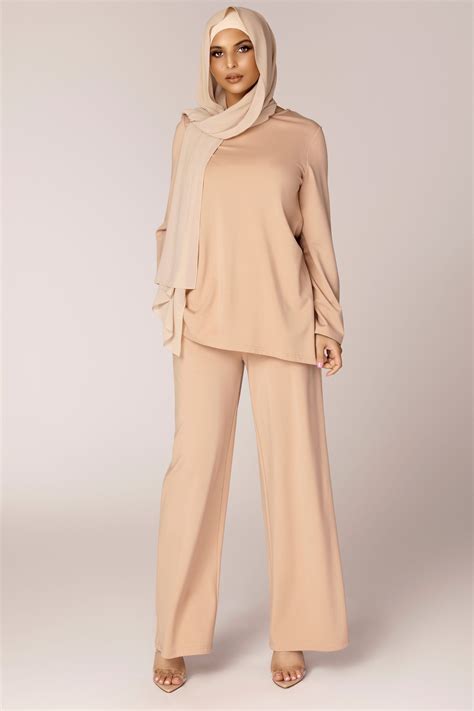 Aliana Nude Two Piece Matching Set Xs