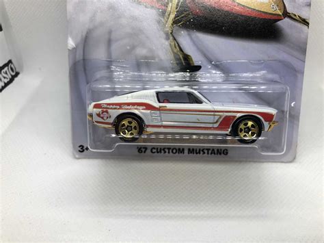 Hot Wheels Custom Mustang Walmart Exclusive Mainline Holiday Hot Rods
