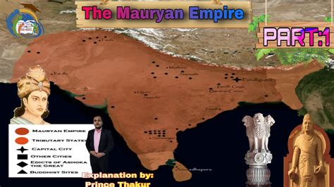 Mauryan Empire /Part:1//Explanation// Maurya Empire / Maurya dynasty ...