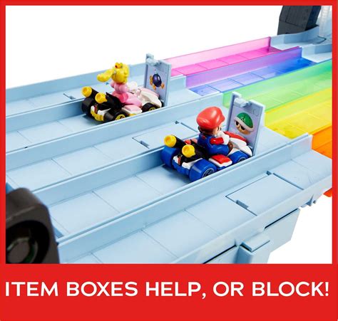 Hot Wheels Mario Kart Rainbow Road King Boo Raceway Race Track Set Christmas Circesoftware Net