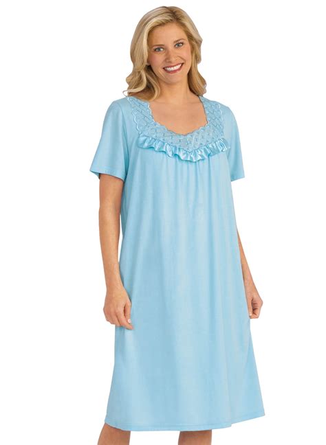 Cotton Knit Nightgown