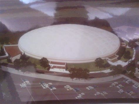 1972 Rendering Of An Anchorage Dome Stadium Ralaska