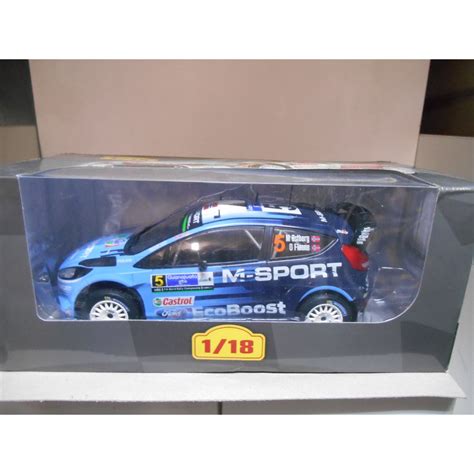 FORD FIESTA RS WRC RALLY MEXICO 2016 M OSTBERG 1 18 ALTAYA IXO BCN