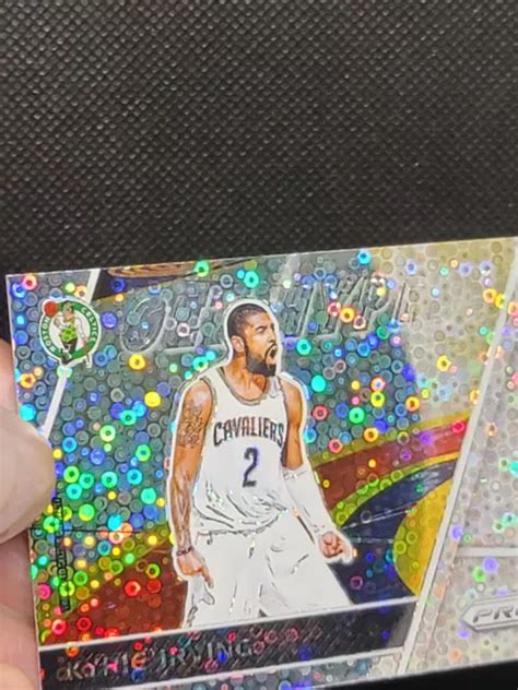 KYRIE IRVING 2017 18 Prizm Get Hyped Prizms Pause Rapide EUR 1 38