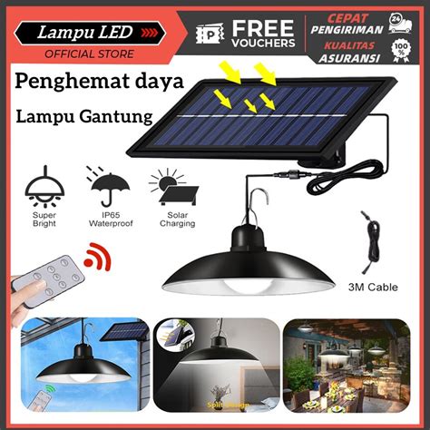 Jual Solar Light Bulbs Lampu Tahan Air Lampu Tenaga Surya Outdoor