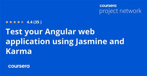 Test Your Angular Web Application Using Jasmine And Karma Coursya