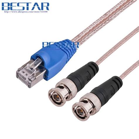 Bnc To Rj45 Male As5350 E1 Cable 3m Cab E1 Rj45 Bnc For Cisco E1 Trunk Card V 35 As5400 Vwic2