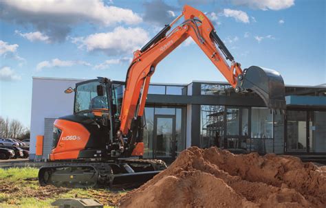 Hire Kubota Kx060 5 Mini Excavator East Sussex South East England