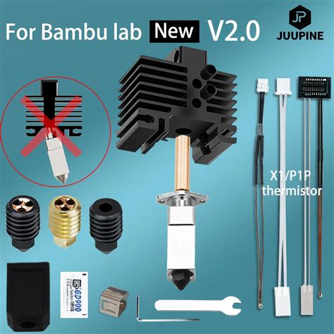 P P Upgrades For Bambu Lab P P Hotend Bi Metal Heatbreak Lab X Hotend