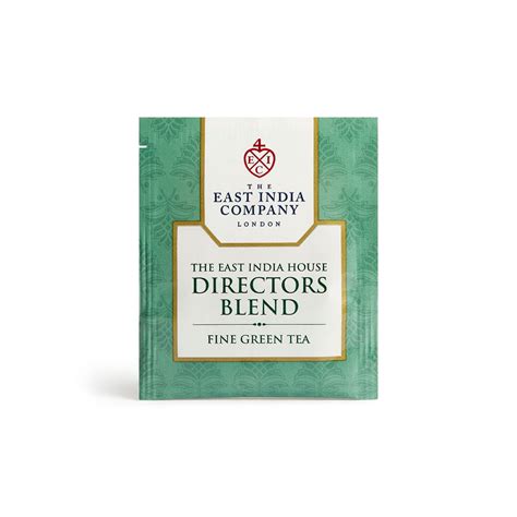 The East India House Directors Blend Green Tea Sachet 1x2g The East India Company Lifestyle