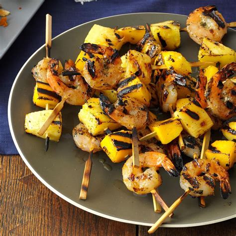 Shrimp Pineapple Skewers