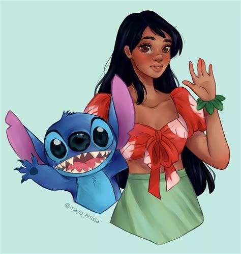 Mari🌸 Mayoartista Posted On Instagram “ohana🌸 Lilo And Stitch