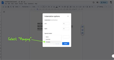 How To Reverse Indent On Google Docs