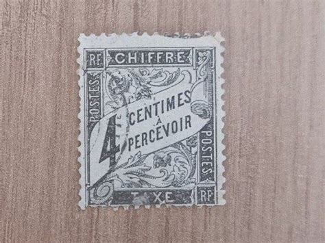 Chiffre Type Duval 1882 4 France Kaufen Auf Ricardo