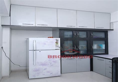 Modern PVC Kitchen Cabinet Wall Mounted At Rs 1100 Sq Ft In Ahmedabad