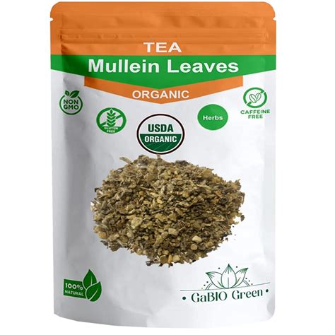 Organic Mullein Leaf Dried Herbs Mullein Dried Cut And Sifted