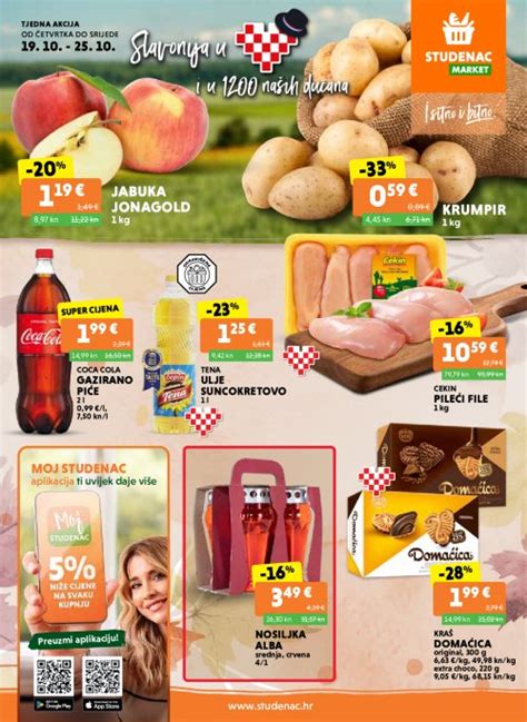 Studenac katalog Akcija 19 10 25 10 2023 Njuškalo katalozi