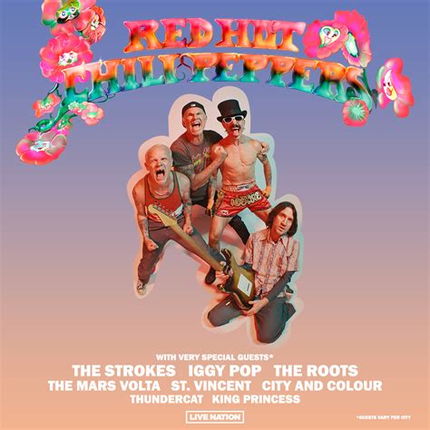 Red Hot Chili Peppers St Vincent King Princess At Allegiant Stadium April King