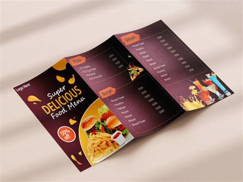 An attractive, eye catching Menu Card Design for Restaurants | Upwork