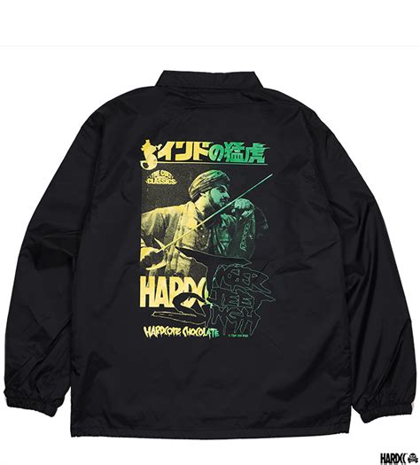 ハードコアチョコレート HARDCORE CHOCOLATE HARDCC タイガージェットシン コーチジャケット 狂乱ブラック JACKET HGCC EM BK