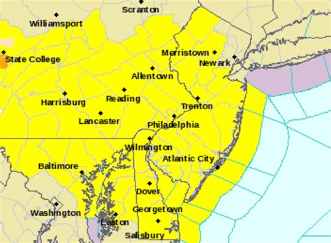 N J Weather Tornado Watch Issued For 16 Counties As Severe