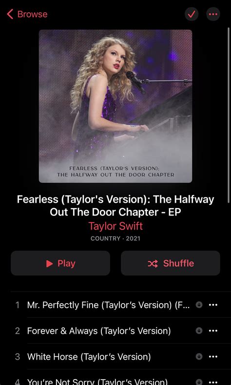 Fearless (Taylor’s Version): The Halfway Out The Door Chapter is NOW