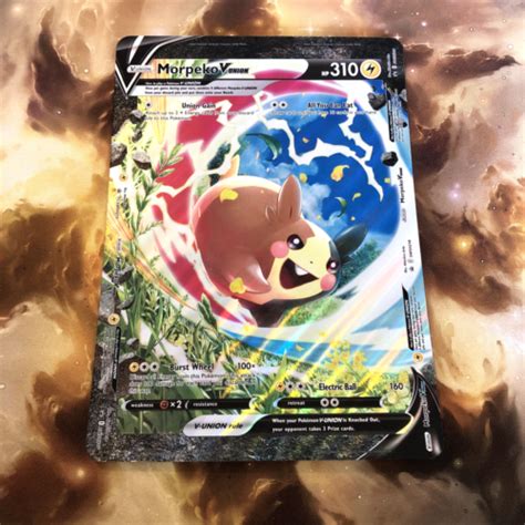 Morpeko V Union Jumbo Swsh Promo Pokemon Tcg Card