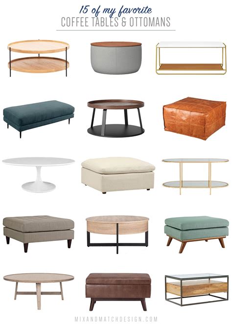 how to pick a coffee table 1