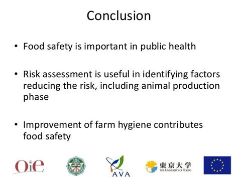 Application Of Food Safety Risk Assessment In Identifying Effective C