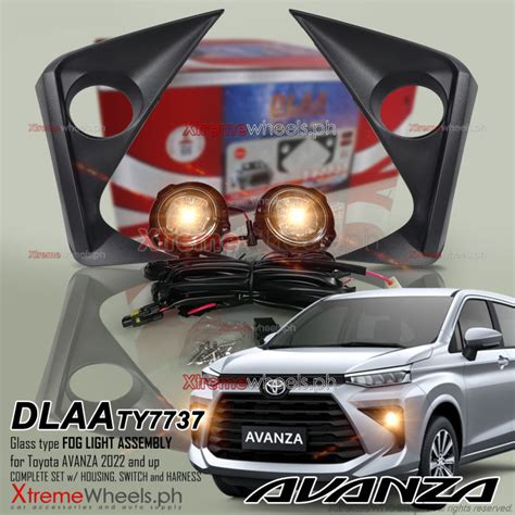 Toyota Avanza To Halogen Type Dlaa Fog Light Foglight Fog