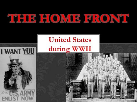 The Homefront Wwii