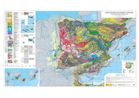 El Nuevo Mapa Geol Gico De La Pen Nsula Ib Rica Incluye Madeira Y Azores