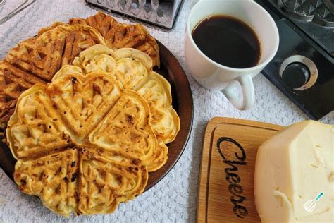 Receita de Waffle de pão de queijo Receitas Práticas