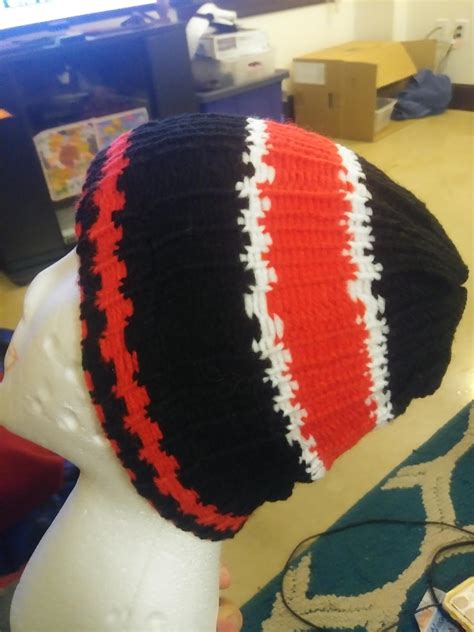 Loom Knit Hat I made : r/LoomKnitting