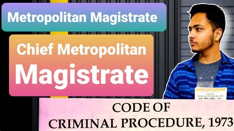 Metropolitan Magistrate Chief Metropolitan Magistrate Subordination