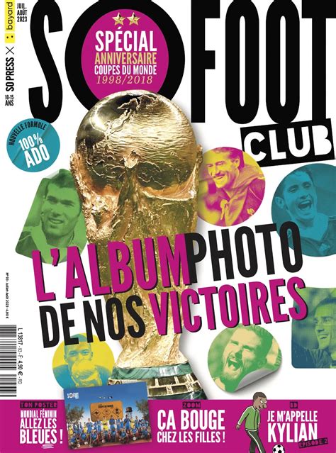 So Foot Club F Te Les Titres De Champions Du Monde Des