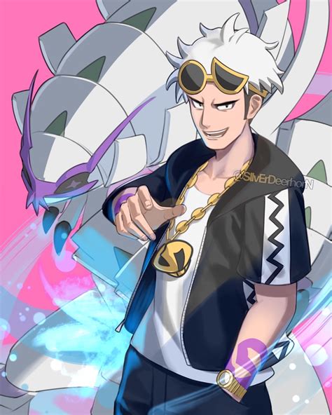 Guzma And Golisopod Pokemon And More Drawn By Silverdeerhorn Danbooru