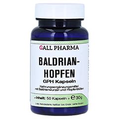 Baldrian Hopfen Gph Kapseln St Ck Kaufen Medpex