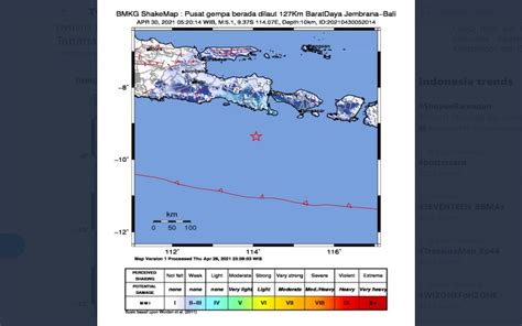 Bmkg Bali Dan Ntt Diguncang Gempa