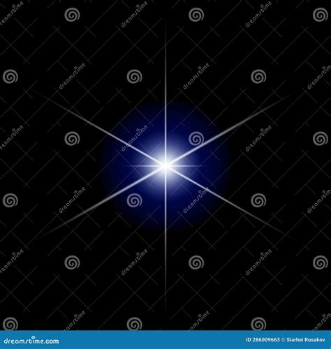 Blue Color Design With A Burst Vector File Included Stock Illustration