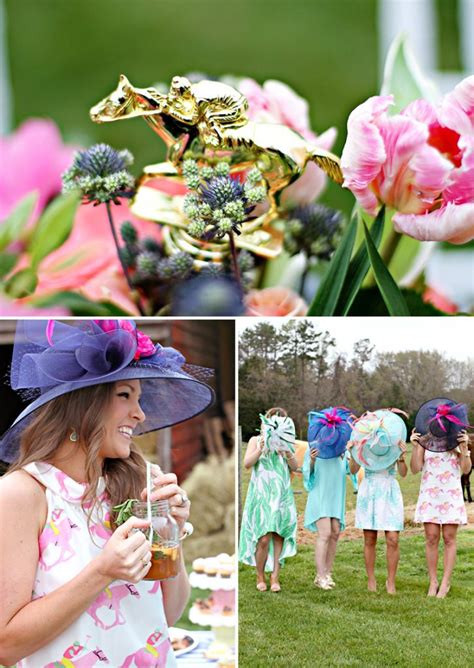 A Vibrant And Colorful Kentucky Derby Garden Party Hostess With The