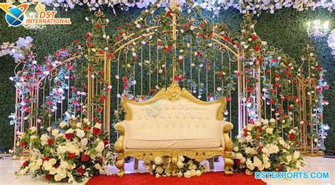 Rustic Wedding Metal Backdrop for Stage USA - DST International