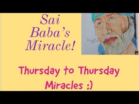 Guruvaar Ke Chamatkar Sai Leela Mercy Ji Ka Anubhav Sai Baba